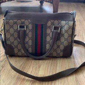 Vintage Gucci satchel handbag